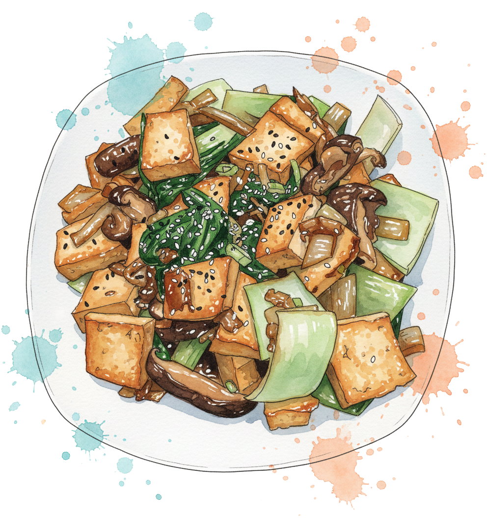Tofu and Veggie Stir Fry