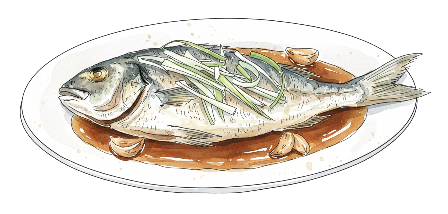 Ginger Fried Whole Fish